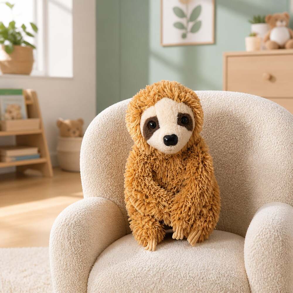 Douglas Cuddle Toy Simon the Sloth 8-inch Plush